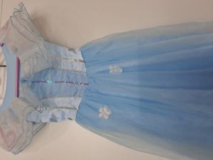 Kids Costumes to Hire - Blue Princess Dress - 5 Years